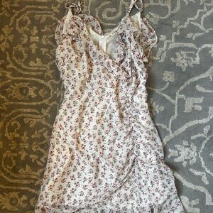 Promesa White and Pink Floral Dress